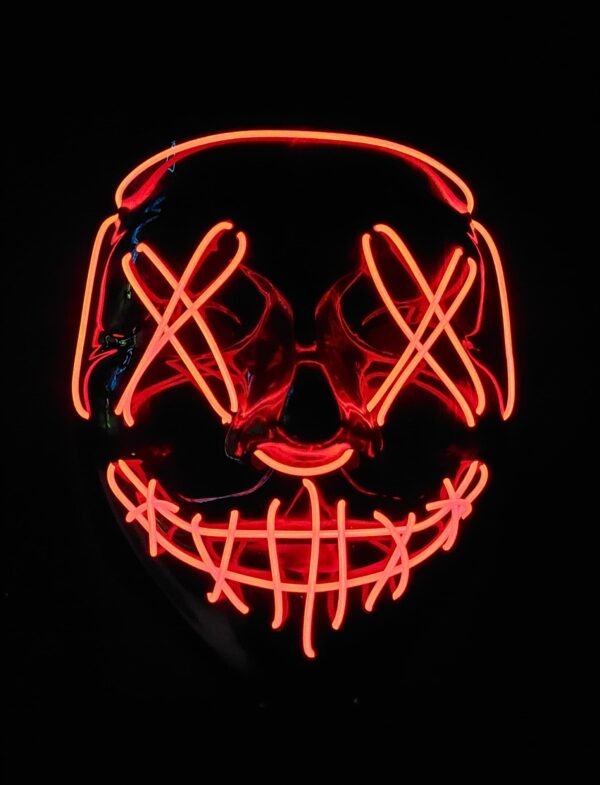 🎭 Máscara LED "La Purga" - Image 5