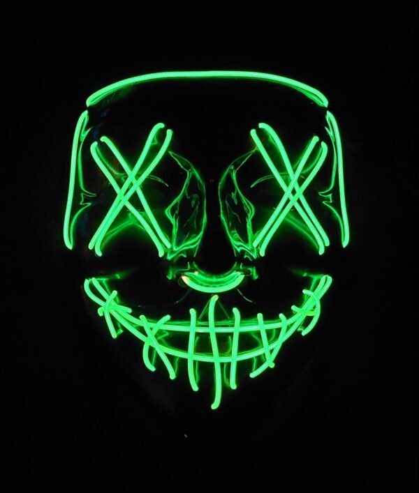 🎭 Máscara LED "La Purga" - Image 4