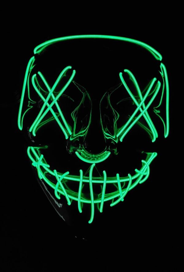 🎭 Máscara LED "La Purga" - Image 2