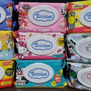 🧼 Toallitas Húmedas Tuinies x100 Unidades | Cajón x12 Packs Surtidos 🍼🌈