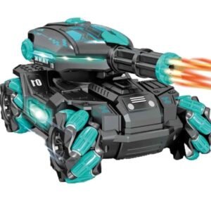 🛡️ Tanque RC de Combate Dual Control | Luces, Vapor, Disparos y Sensor de Movimiento 🚀🔥