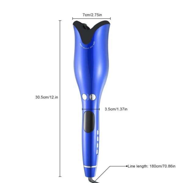 🌀 Rizador de Cabello Automático Profesional con Pantalla LCD y Calentamiento Rápido - ¡Rizos Perfectos Sin Esfuerzo! ✨ - Image 2