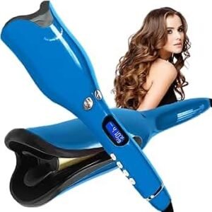 🌀 Rizador de Cabello Automático Profesional con Pantalla LCD y Calentamiento Rápido - ¡Rizos Perfectos Sin Esfuerzo! ✨